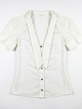 Gucci Women’s Shirt White Size 38 Cotton Blend